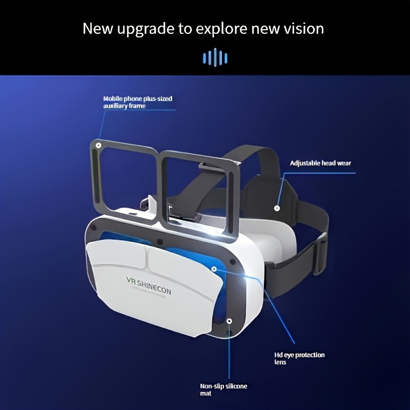 ✨Casque VR 3D MJT.vibes™ – Immersion Totale à 360° pour Smartphone✨
