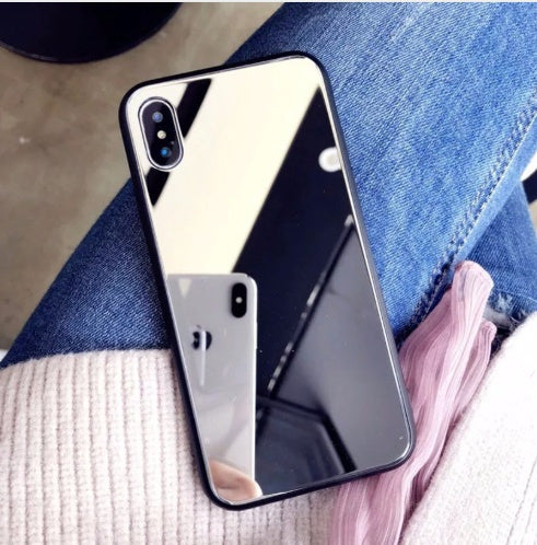Coque effet miroir élégante – Design minimaliste & protection chic 🪞