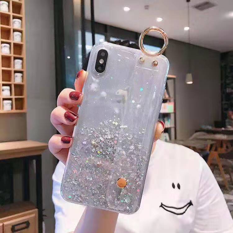 Coque Étoilée Effet Ciel Argenté ✨