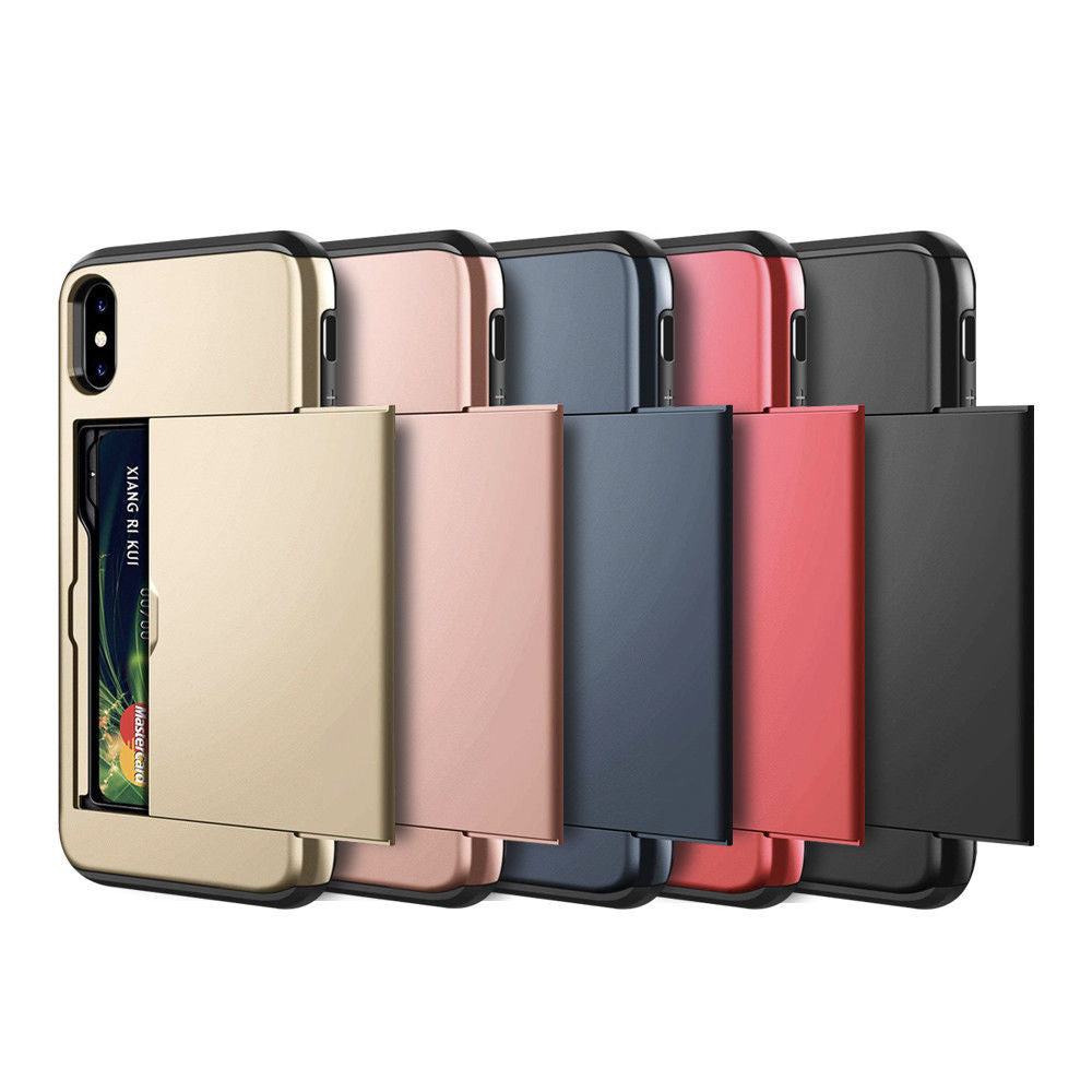 Coque Porte-Carte Blindée 2-en-1 💳
