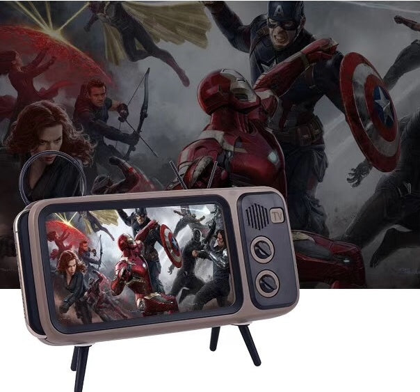 ✨Enceinte Bluetooth Rétro TV MJT.vibes™ – Mini, Portable & Pleine de Style
