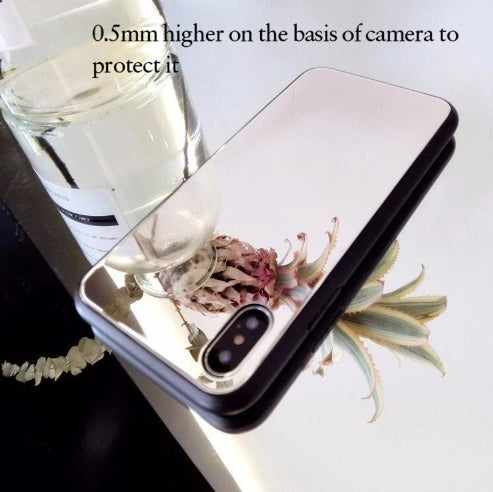 Coque effet miroir élégante – Design minimaliste & protection chic 🪞