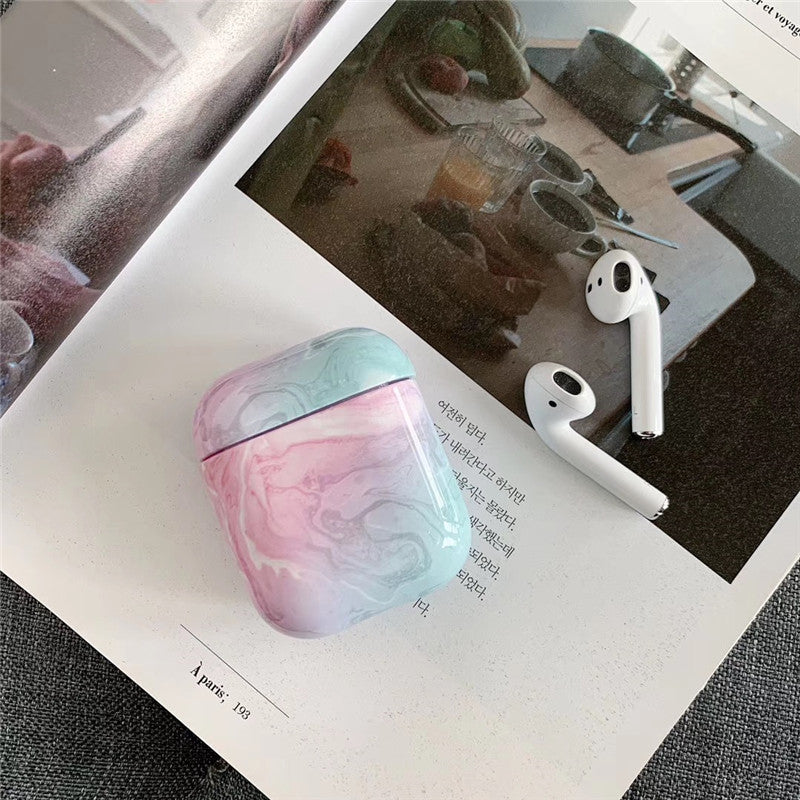 Coque AirPods effet marbre – Luxe & Protection 💎