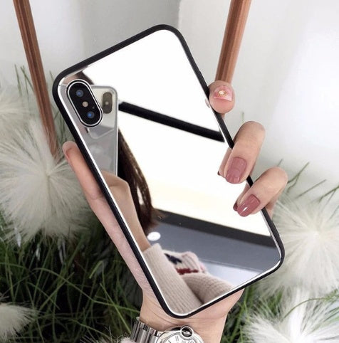 Coque effet miroir élégante – Design minimaliste & protection chic 🪞