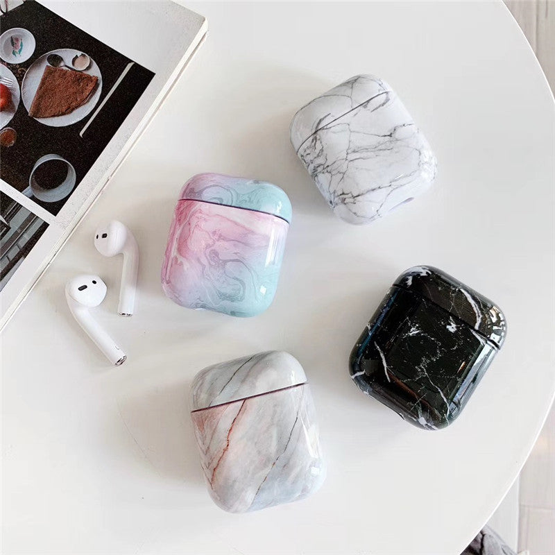 Coque AirPods effet marbre – Luxe & Protection 💎