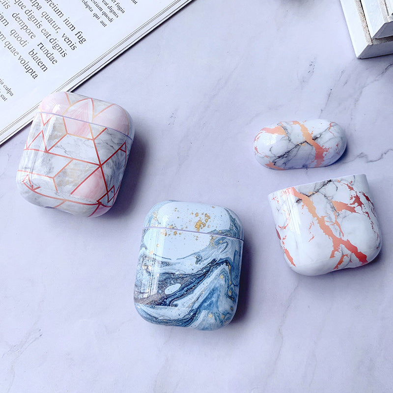 Coque AirPods effet marbre – Luxe & Protection 💎