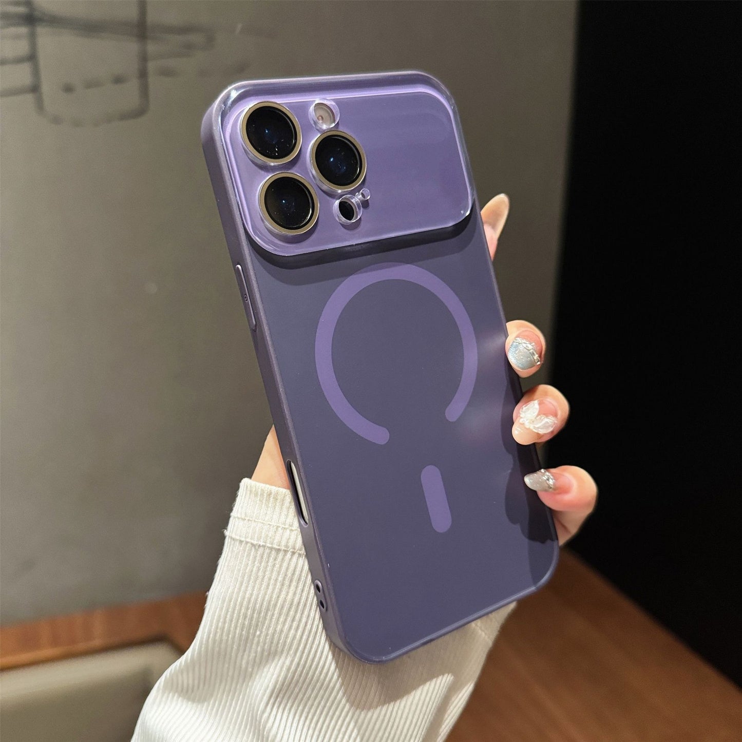 Coque Magnétique Givrée Grand Cadre 💫