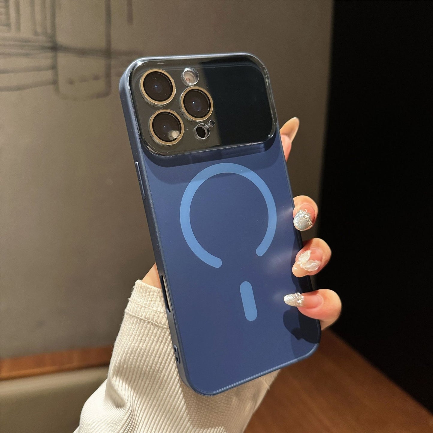 Coque Magnétique Givrée Grand Cadre 💫