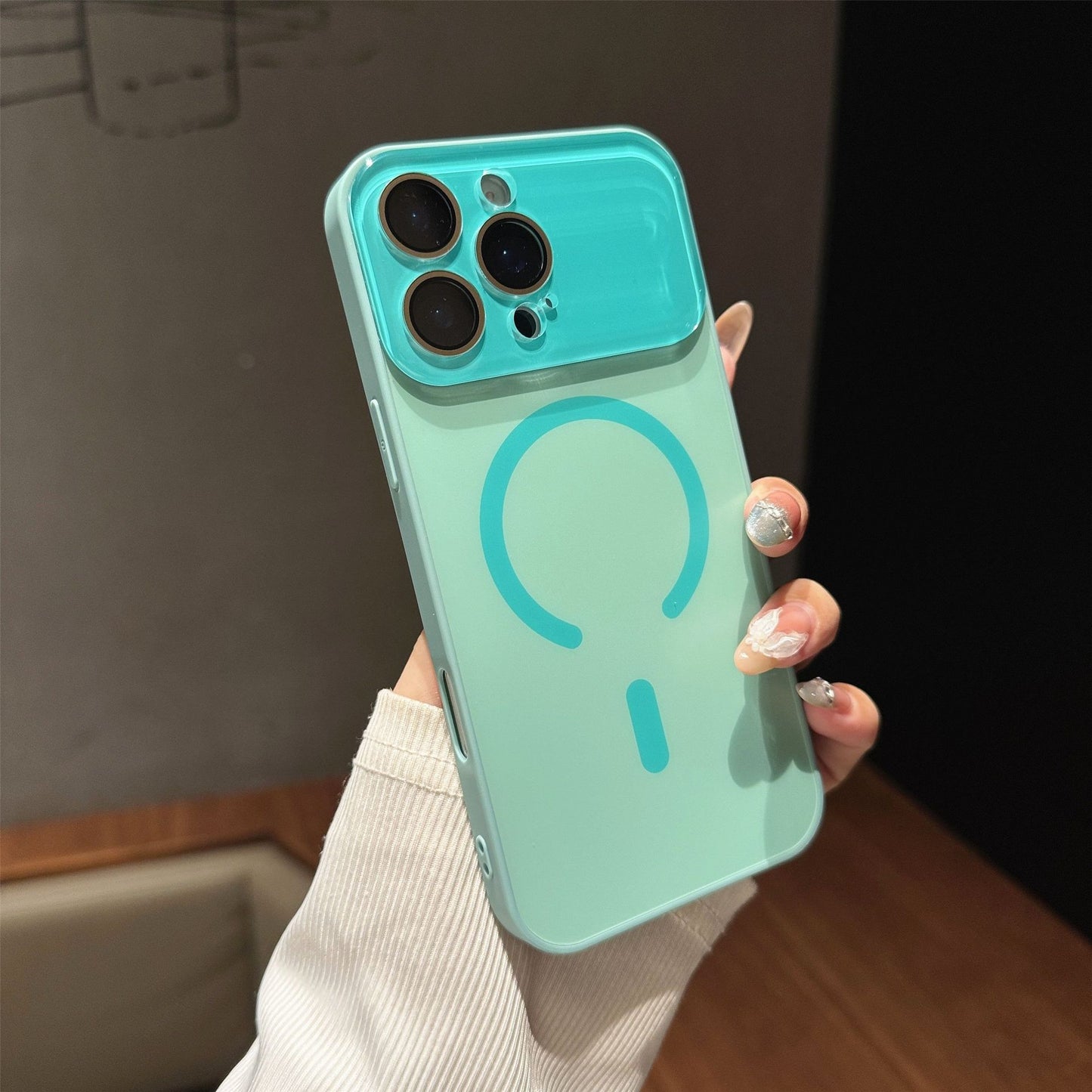 Coque Magnétique Givrée Grand Cadre 💫