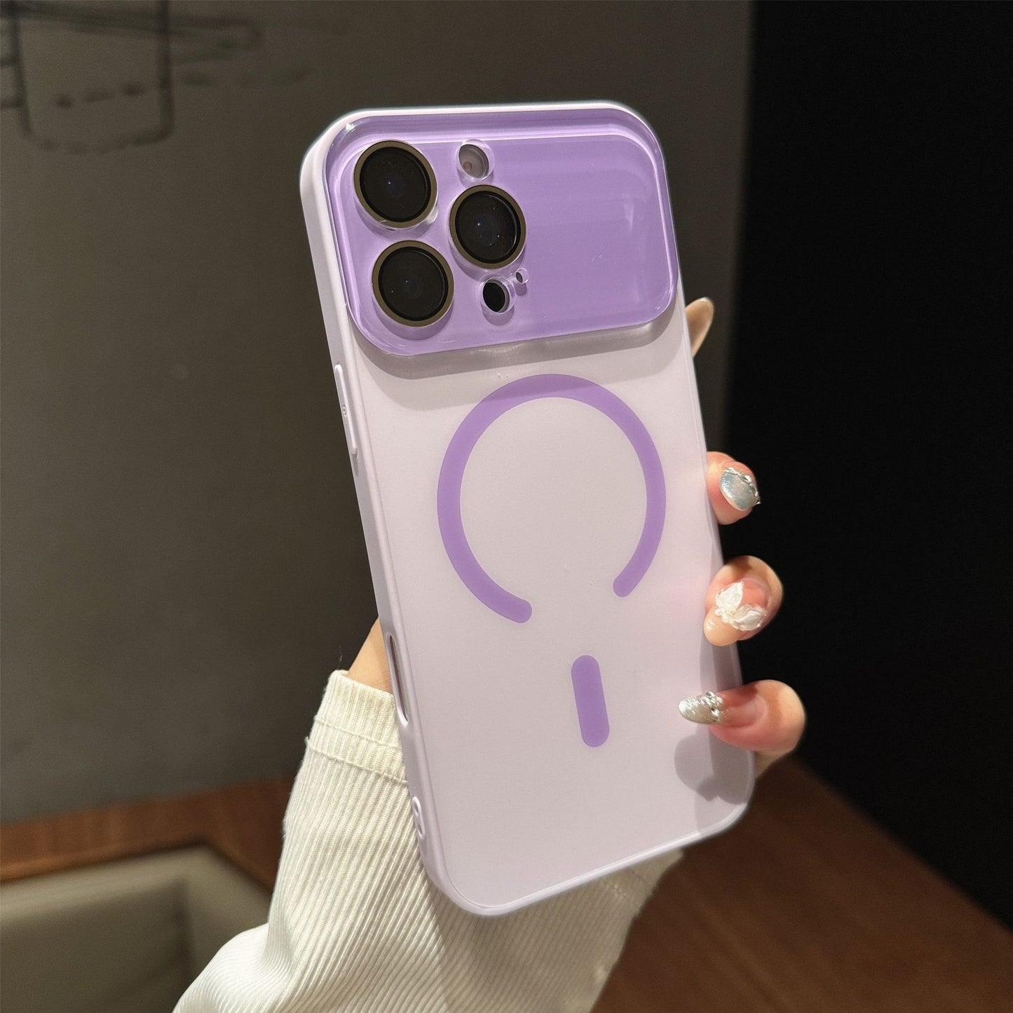 Coque Magnétique Givrée Grand Cadre 💫