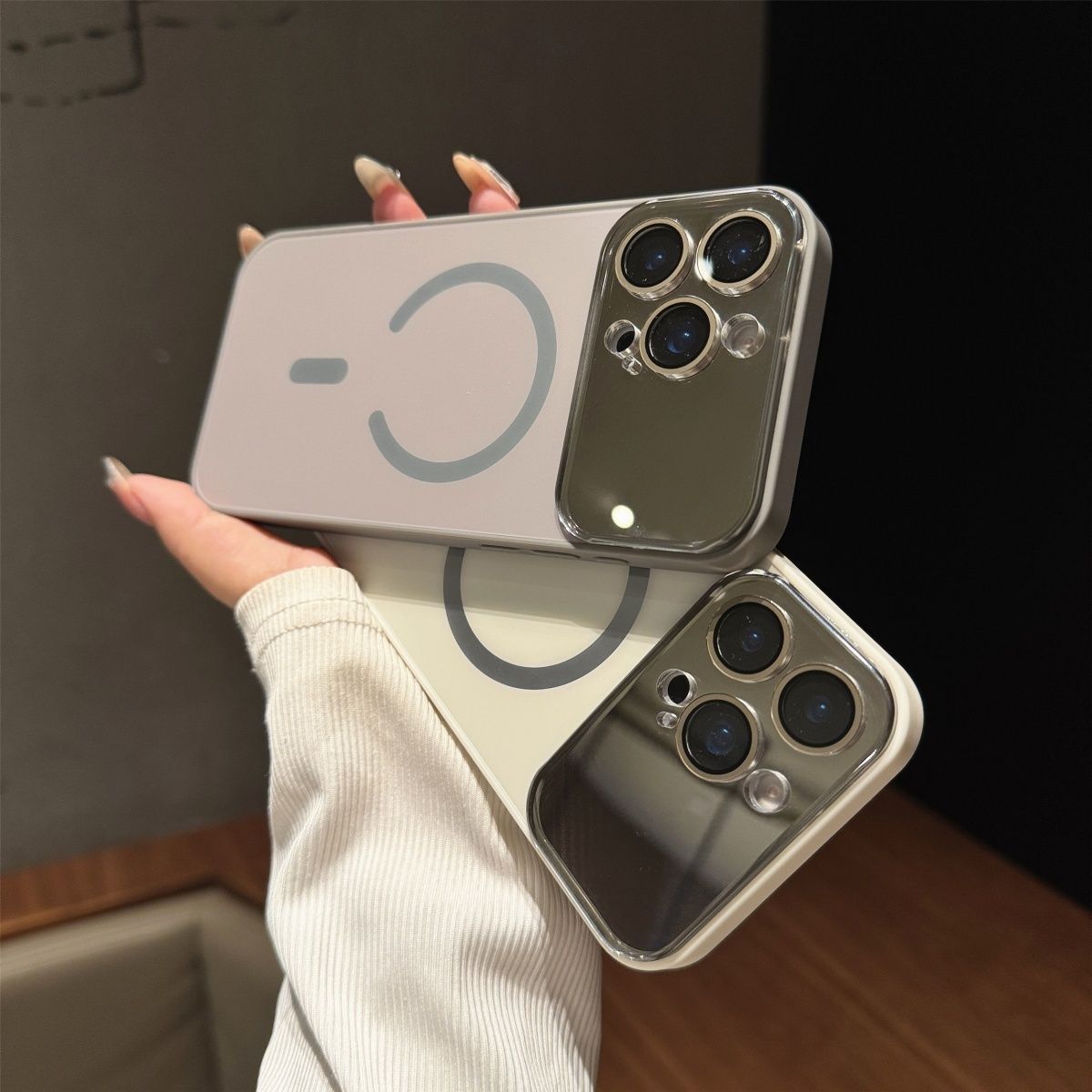 Coque Magnétique Givrée Grand Cadre 💫