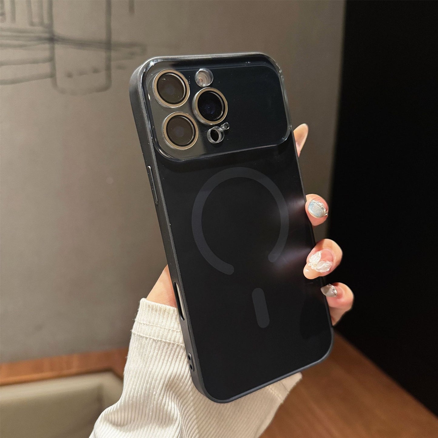 Coque Magnétique Givrée Grand Cadre 💫