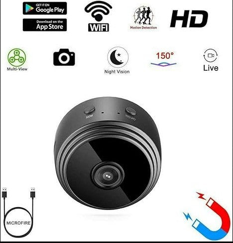 ✨Caméra de Surveillance Mini A9 MJT.vibes™ – Discrète, Connectée & Haute Définition