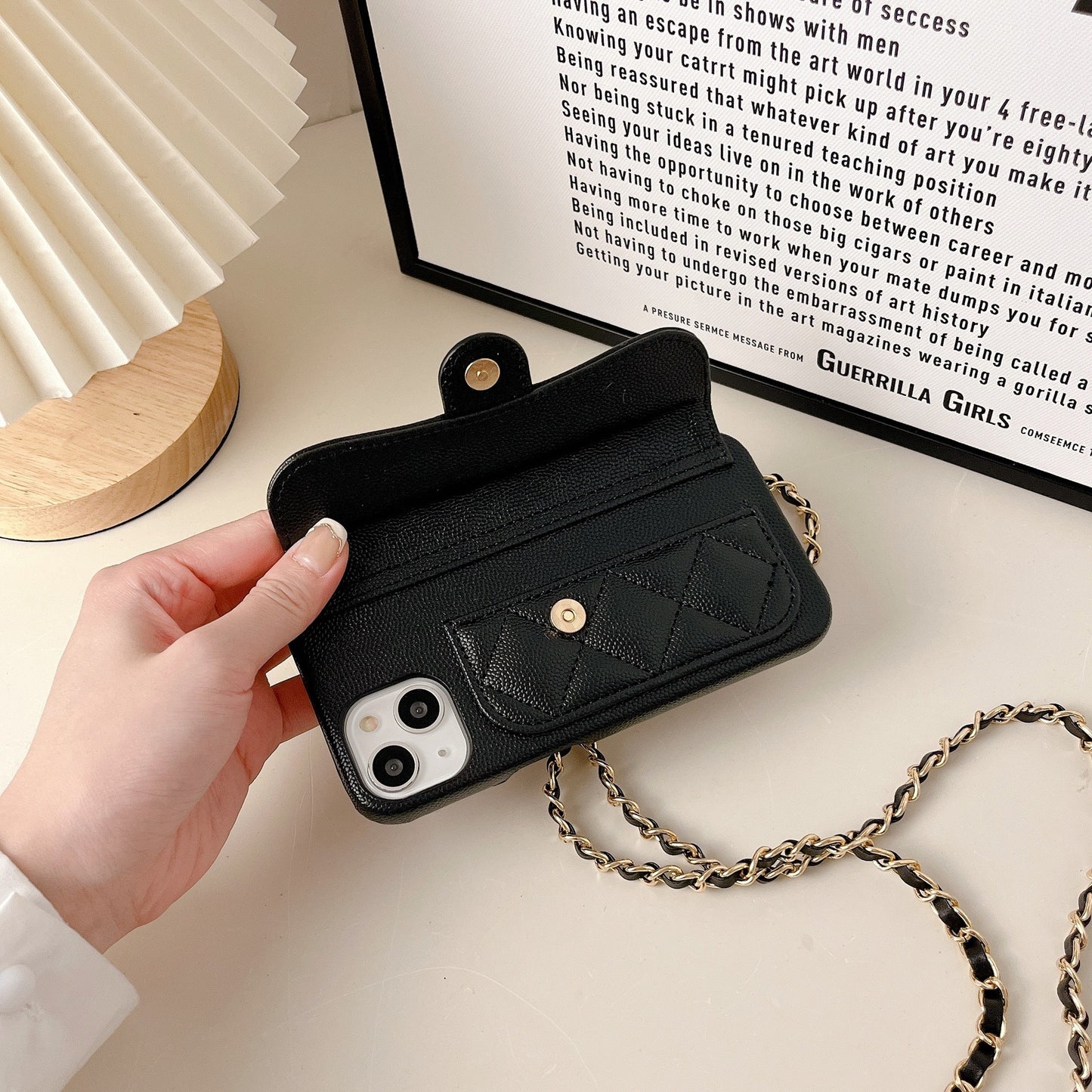 Coque Bandoulière Matelassée 💖