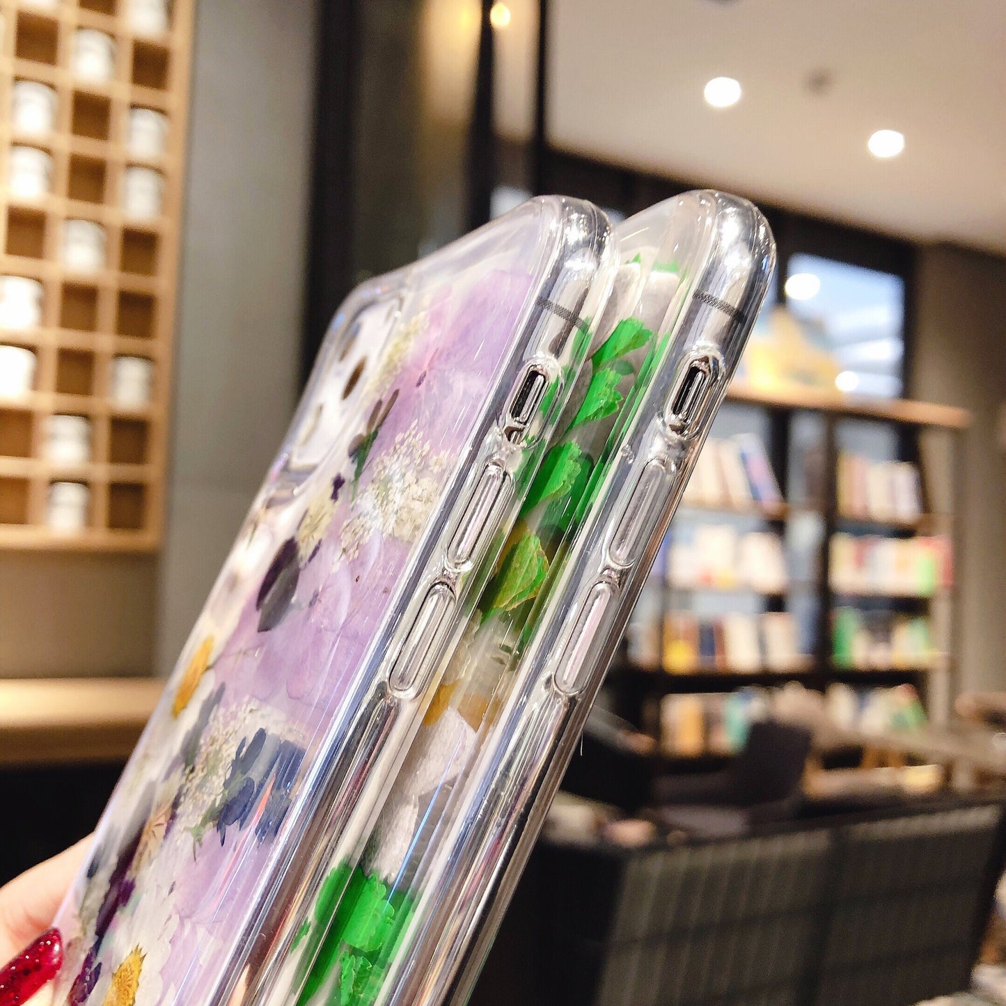 Coque Fleurie Résine Époxy 🌸