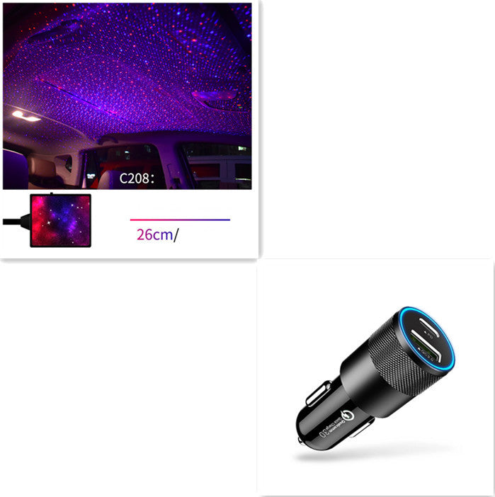 ✨Projecteur LED Ciel Étoilé MJT.vibes™ – Ambiance Galaxy pour Voiture & Maison