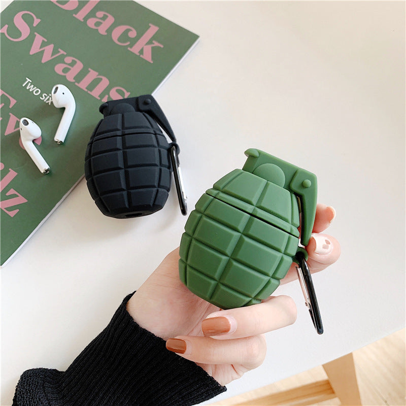 Coque AirPods Grenade en Silicone 💣