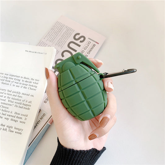 Coque AirPods Grenade en Silicone 💣