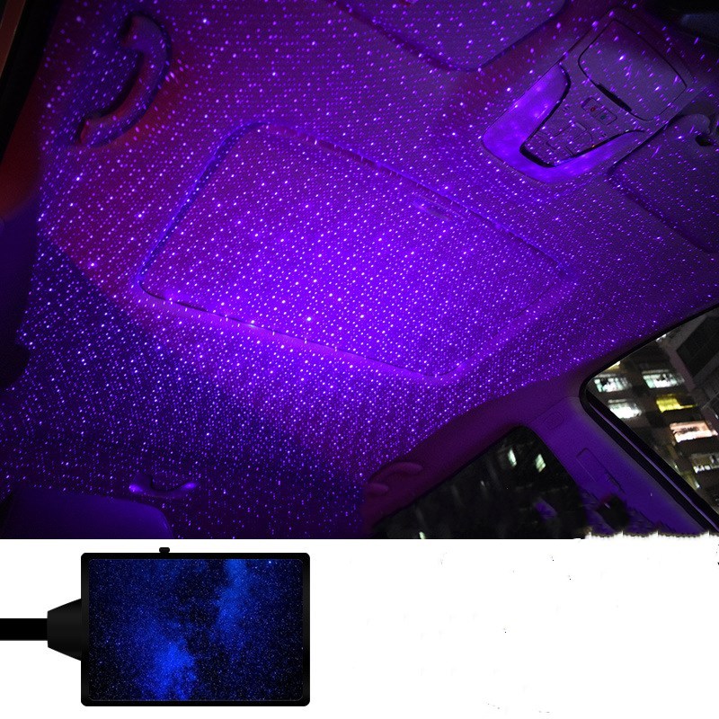 ✨Projecteur LED Ciel Étoilé MJT.vibes™ – Ambiance Galaxy pour Voiture & Maison