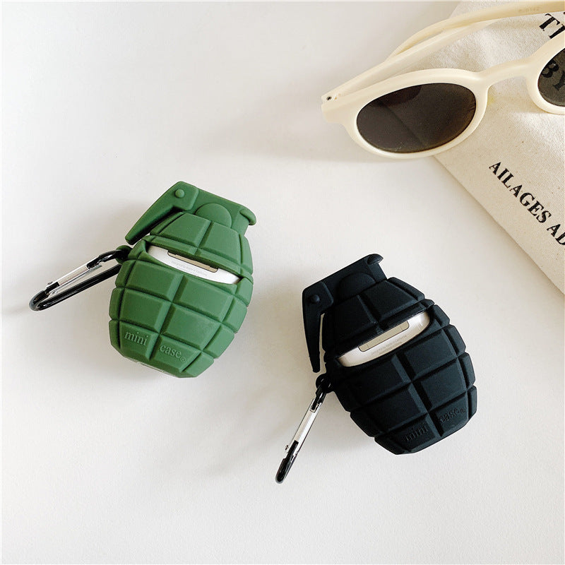 Coque AirPods Grenade en Silicone 💣