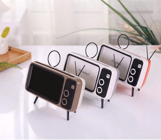 ✨Enceinte Bluetooth Rétro TV MJT.vibes™ – Mini, Portable & Pleine de Style