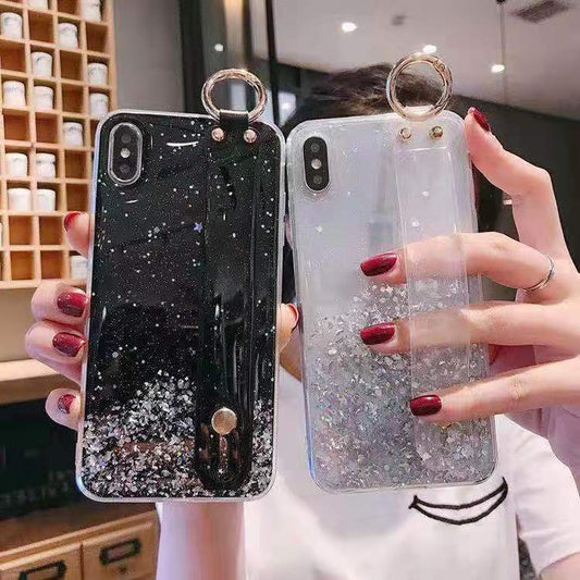 Coque Étoilée Effet Ciel Argenté ✨