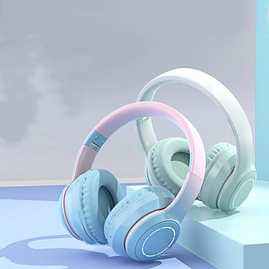 ✨Casque Bluetooth PASTEL MJT.vibes™ – Pliable, Sans Fil & Ultra Confort