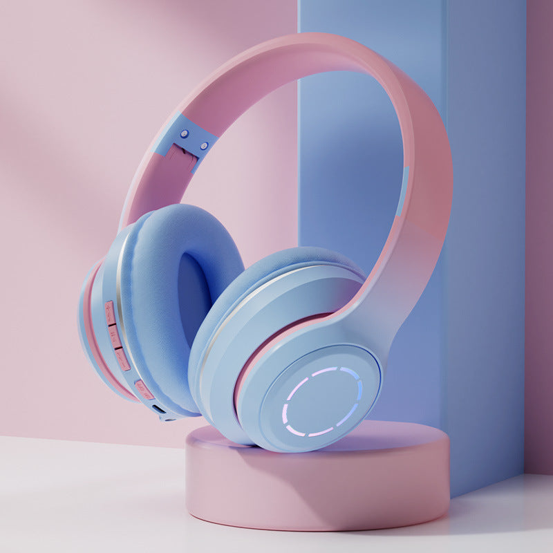 ✨Casque Bluetooth PASTEL MJT.vibes™ – Pliable, Sans Fil & Ultra Confort