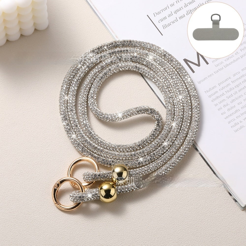 Lanière Téléphone Strass Luxe ✨