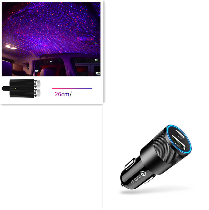 ✨Projecteur LED Ciel Étoilé MJT.vibes™ – Ambiance Galaxy pour Voiture & Maison