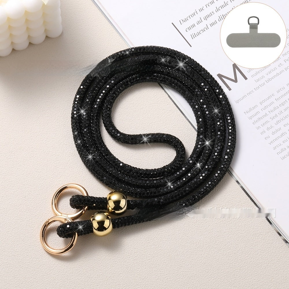 Lanière Téléphone Strass Luxe ✨