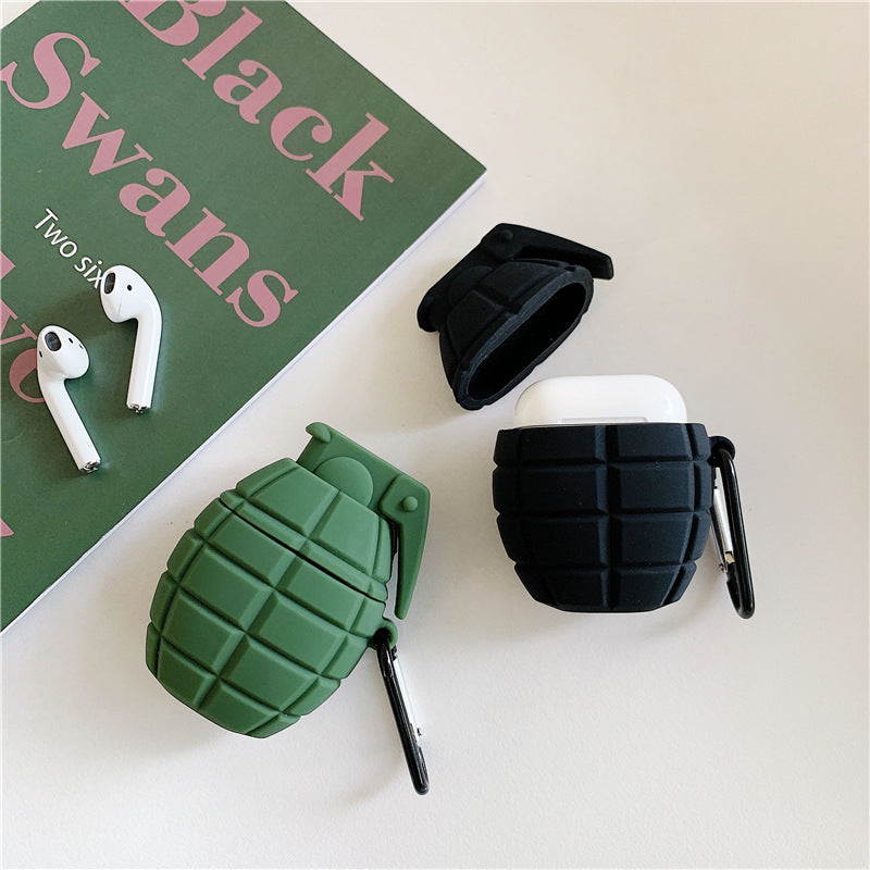 Coque AirPods Grenade en Silicone 💣