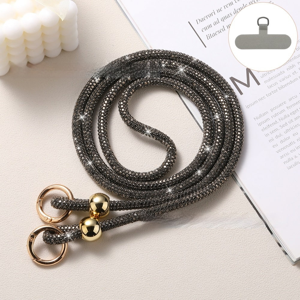 Lanière Téléphone Strass Luxe ✨