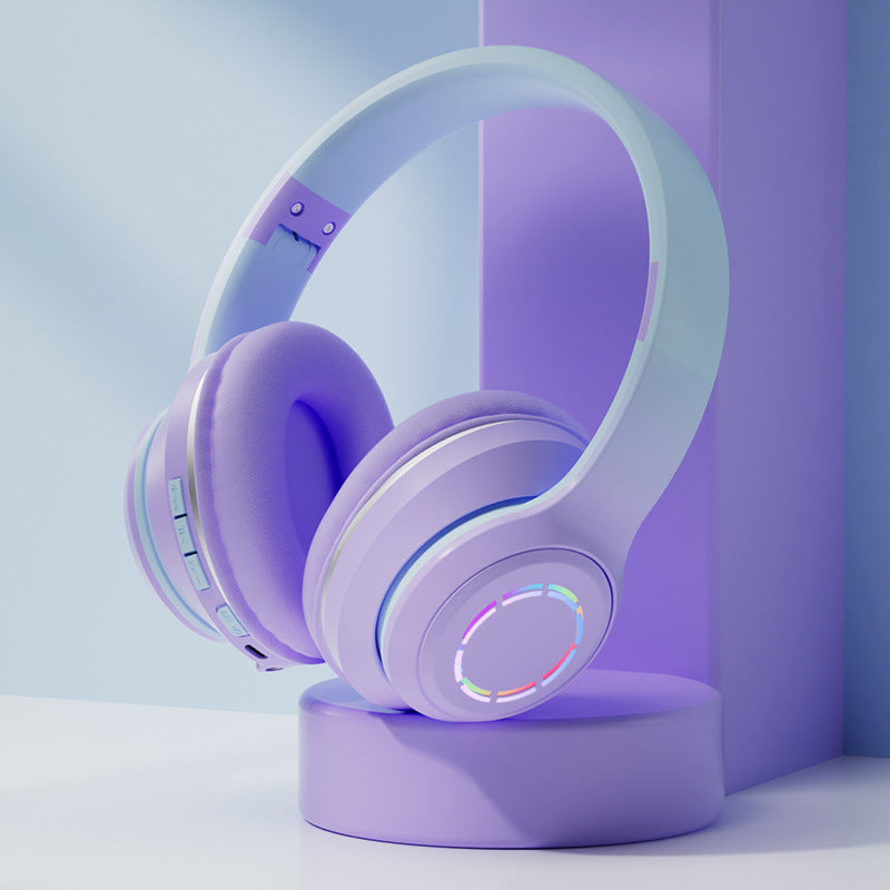 ✨Casque Bluetooth PASTEL MJT.vibes™ – Pliable, Sans Fil & Ultra Confort