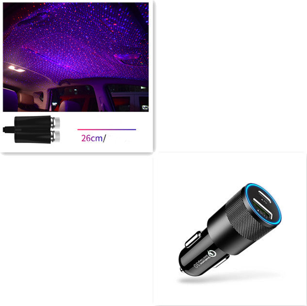 ✨Projecteur LED Ciel Étoilé MJT.vibes™ – Ambiance Galaxy pour Voiture & Maison