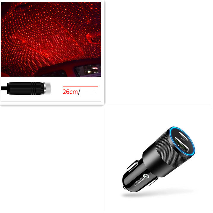 ✨Projecteur LED Ciel Étoilé MJT.vibes™ – Ambiance Galaxy pour Voiture & Maison