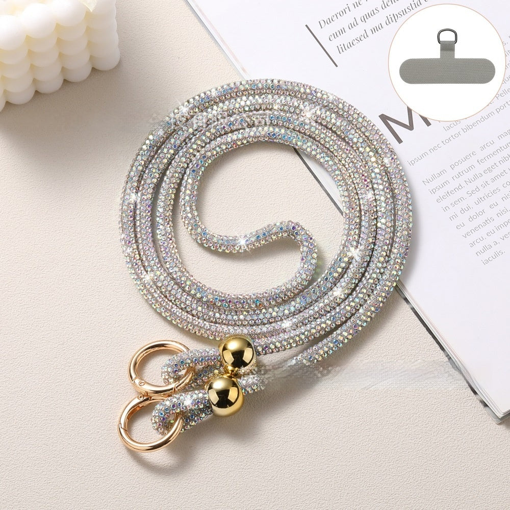 Lanière Téléphone Strass Luxe ✨